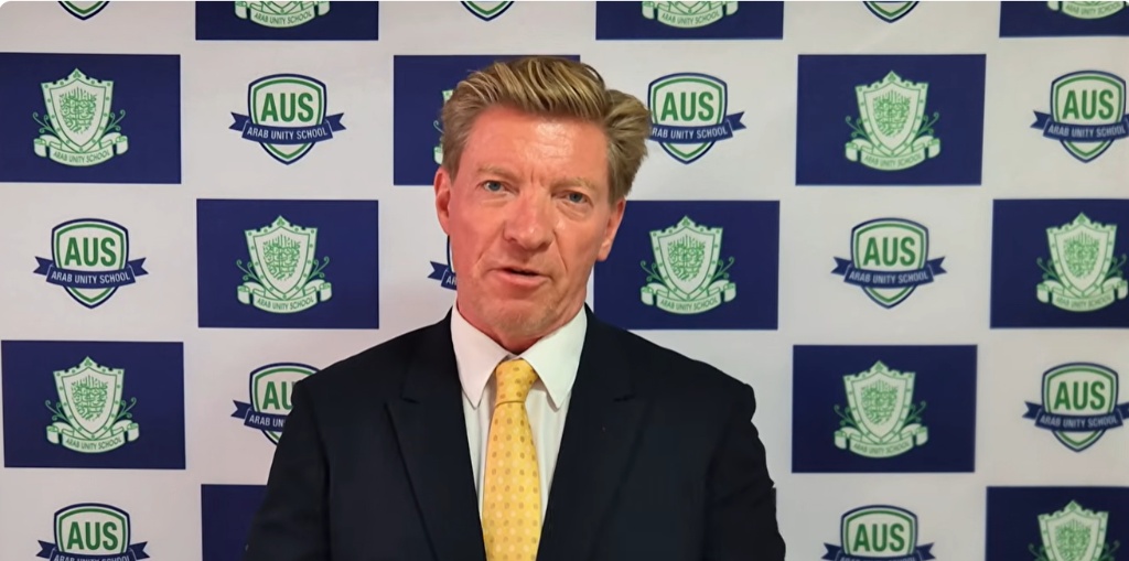Message from the CEO/Principal — Mr Kelvin | Arab Unity School